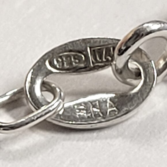 Mens 24 inch Sterling Silver Necklace, 925 Sterling Silver 24" Silver Chain - Picture 3 of 15